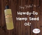 Howdy Do Hemp Seed Oil 8 oz thumbnail