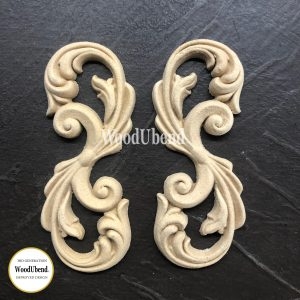 Pack of Two Cojoined Scroll Wub2150 9*4 cm