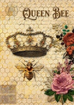 Queen Bee and Roses